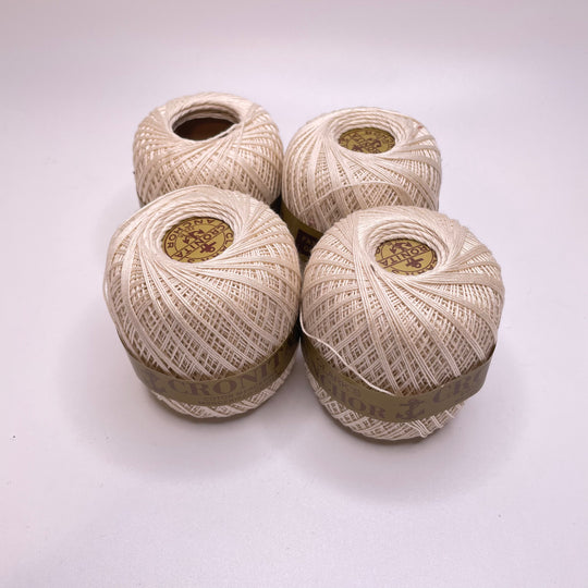 Cronita Crochet Yarn Yarn - Cream - Individual (6783374786673)