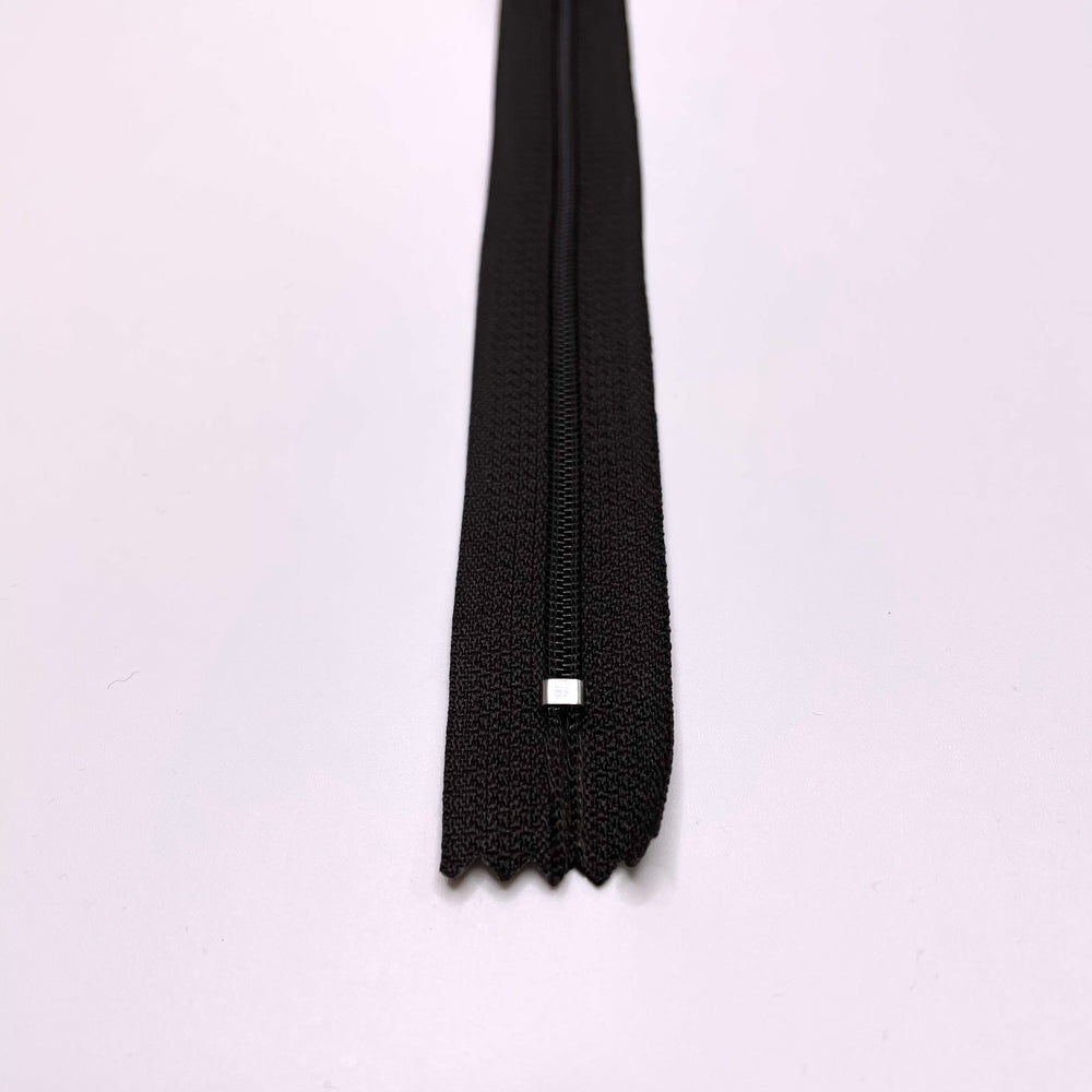 8" Coil Zipper - Closed End - Dark Brown (6753569013873)