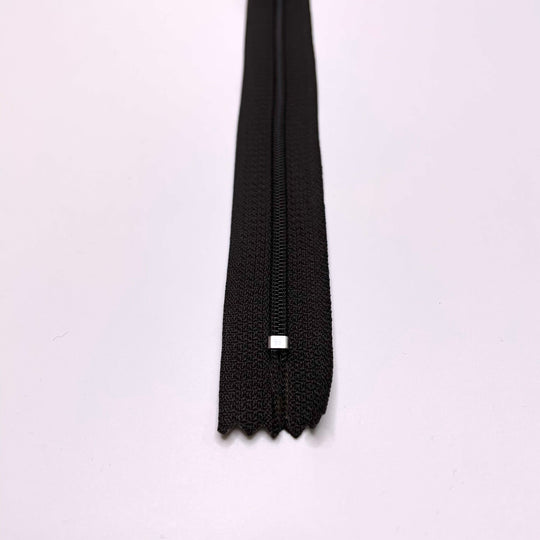 8" Coil Zipper - Closed End - Dark Brown (6753569013873)