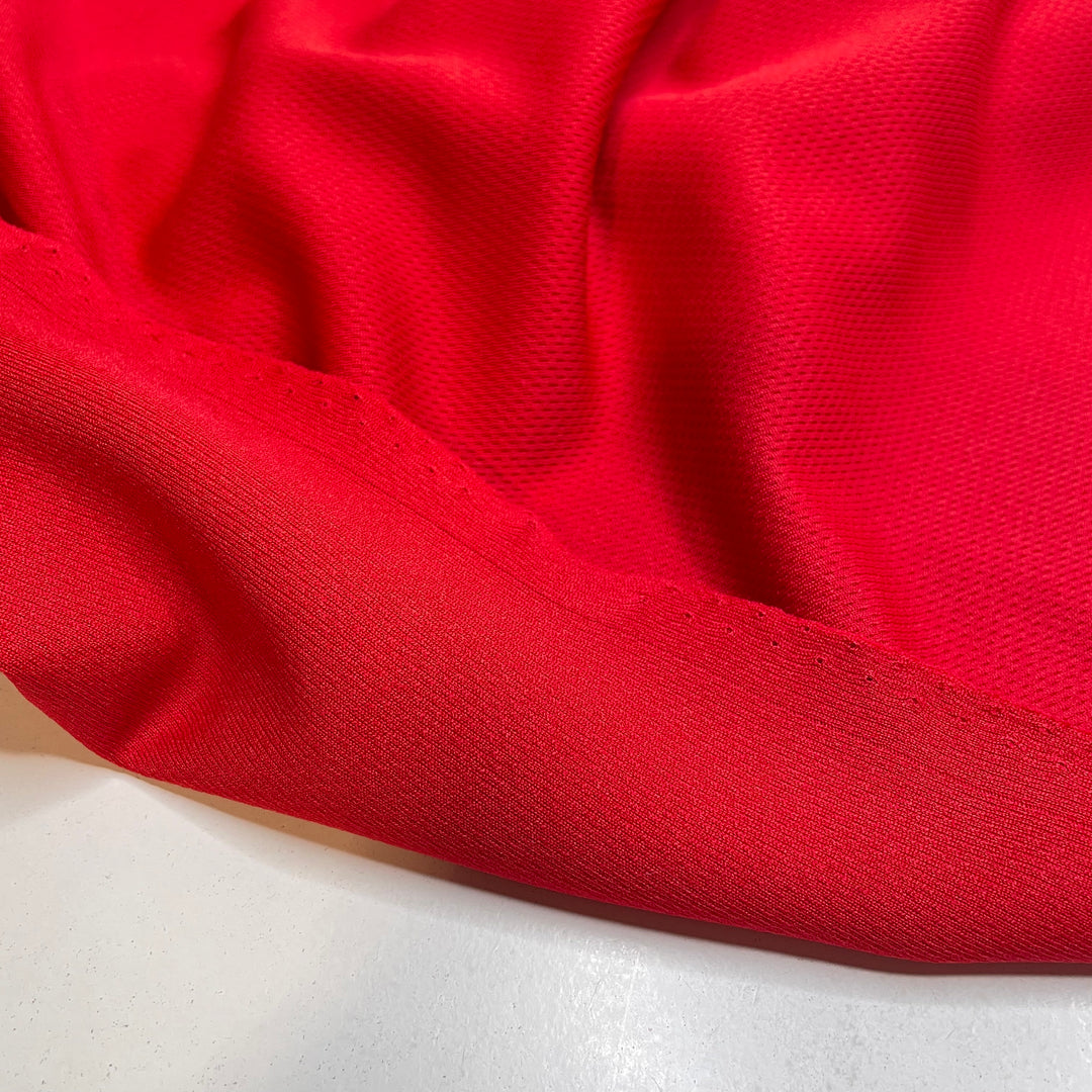 ProMesh Thinner 150 gsm Sport Jersey - Red - Bundles - FABCYCLE Deadstock and Sustainble Fabrics and Sewing Supplies (1980319367222)
