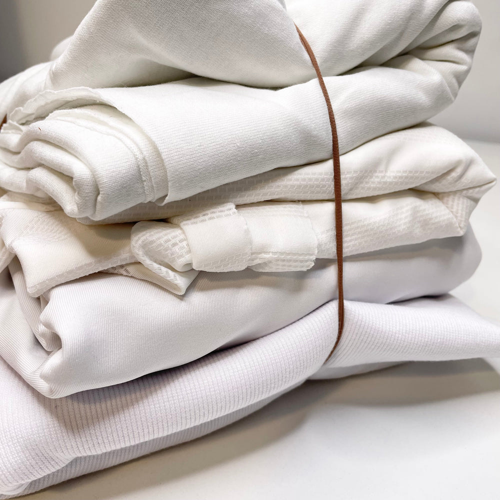 Large White Knit Packs - FABCYCLE Deadstock and Sustainble Fabrics and Sewing Supplies (6700800704625)