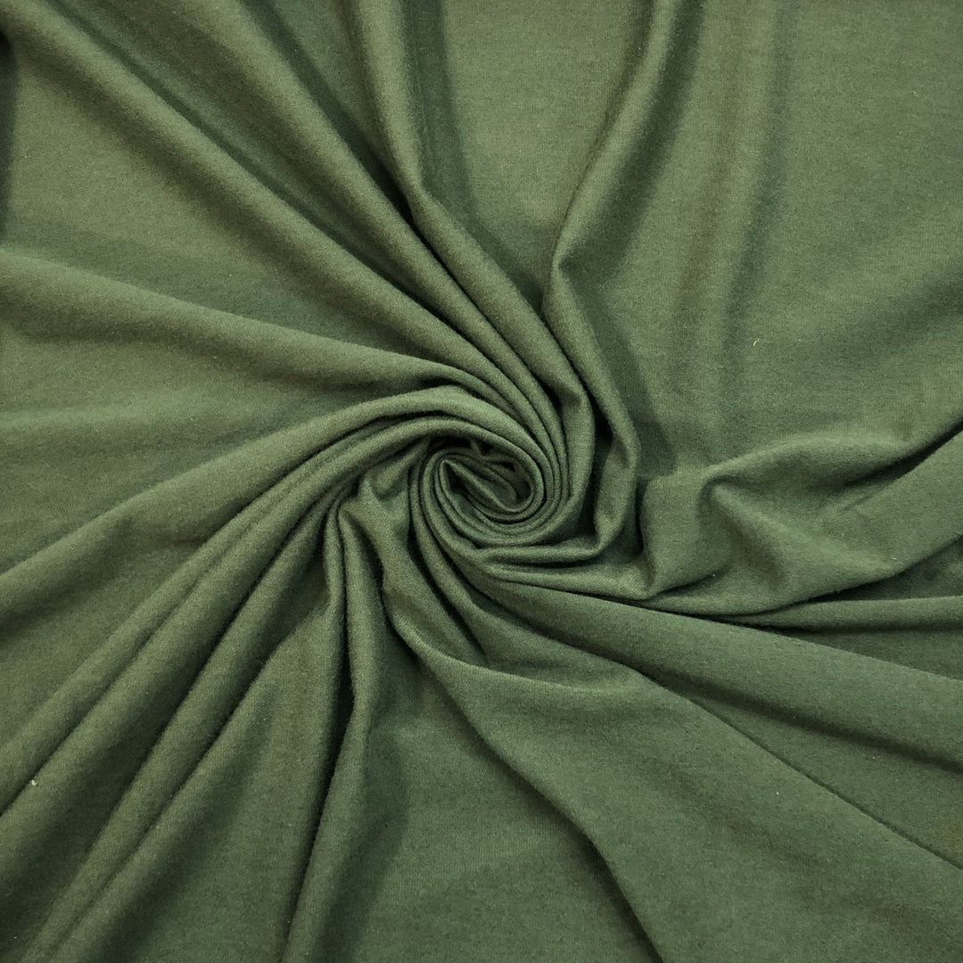 Jade Roller - Bamboo Cotton Stretchy Jersey - Pistachio Green - 1/2 Meter - FABCYCLE Deadstock and Sustainble Fabrics and Sewing Supplies (4616029896817)