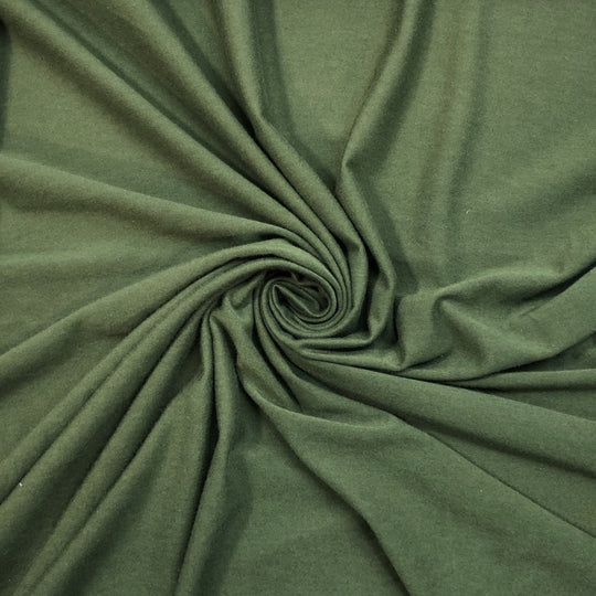 Jade Roller - Bamboo Cotton Stretchy Jersey - Pistachio Green - 1/2 Meter - FABCYCLE Deadstock and Sustainble Fabrics and Sewing Supplies (4616029896817)