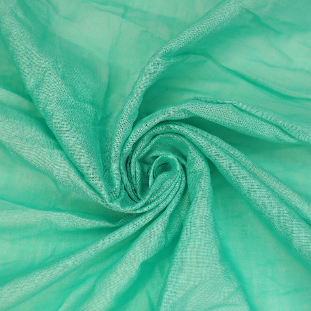 Incredible Friend - Cotton Woven - Teal - 1/2 Meter - FABCYCLE Deadstock and Sustainble Fabrics and Sewing Supplies (4662526378097)