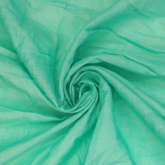 Incredible Friend - Cotton Woven - Teal - 1/2 Meter - FABCYCLE Deadstock and Sustainble Fabrics and Sewing Supplies (4662526378097)