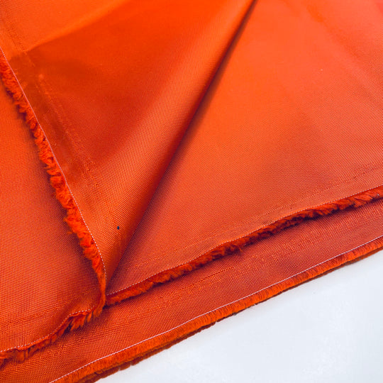 GWYG Orange - Waterproof Gortex Poly/Nylon Woven - Orange - Bundles - FABCYCLE Deadstock and Sustainble Fabrics and Sewing Supplies