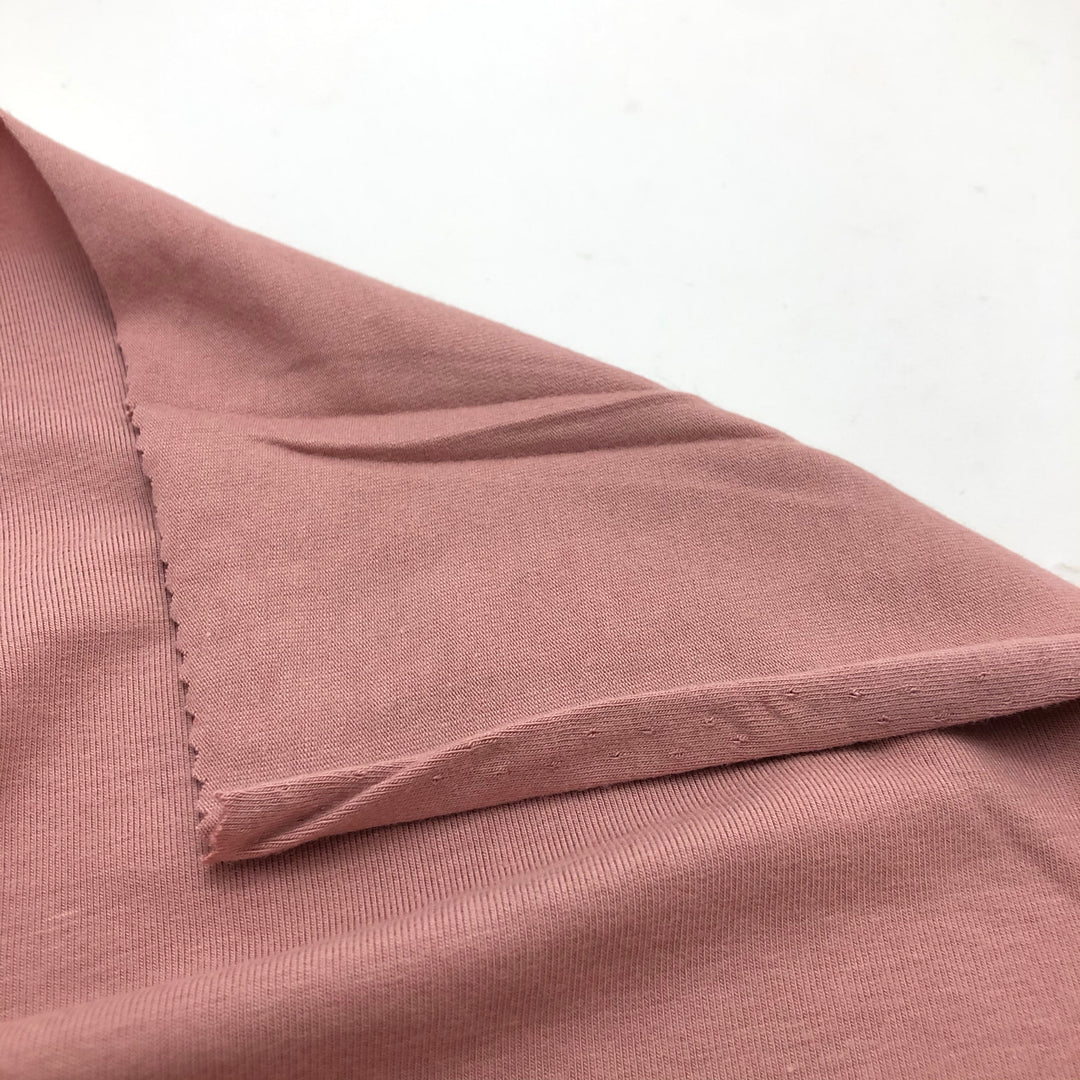 Bamboo/Cotton Stretch Jersey - Rose Quartz - Pink - 0.87M Bundle - FABCYCLE Deadstock and Sustainble Fabrics and Sewing Supplies (4572859236465)