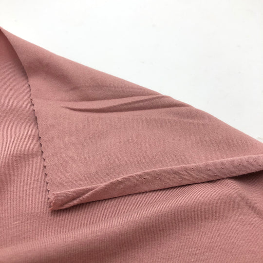 Bamboo/Cotton Stretch Jersey - Rose Quartz - Pink - 0.87M Bundle - FABCYCLE Deadstock and Sustainble Fabrics and Sewing Supplies (4572859236465)