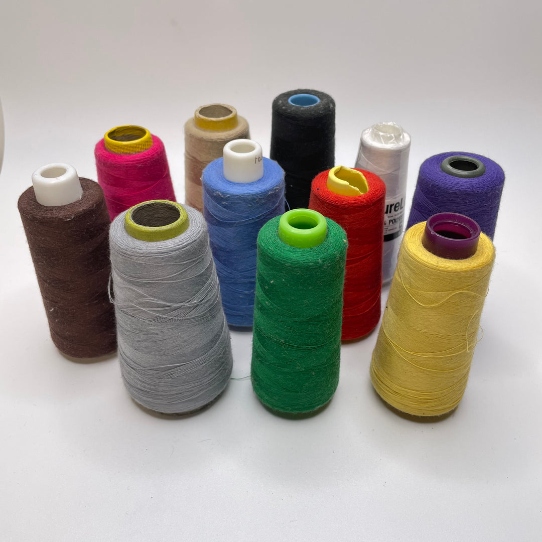 Thread - Poly/All Purpose - Half Full Spool - FABCYCLE Deadstock and Sustainble Fabrics and Sewing Supplies (6769066508401)