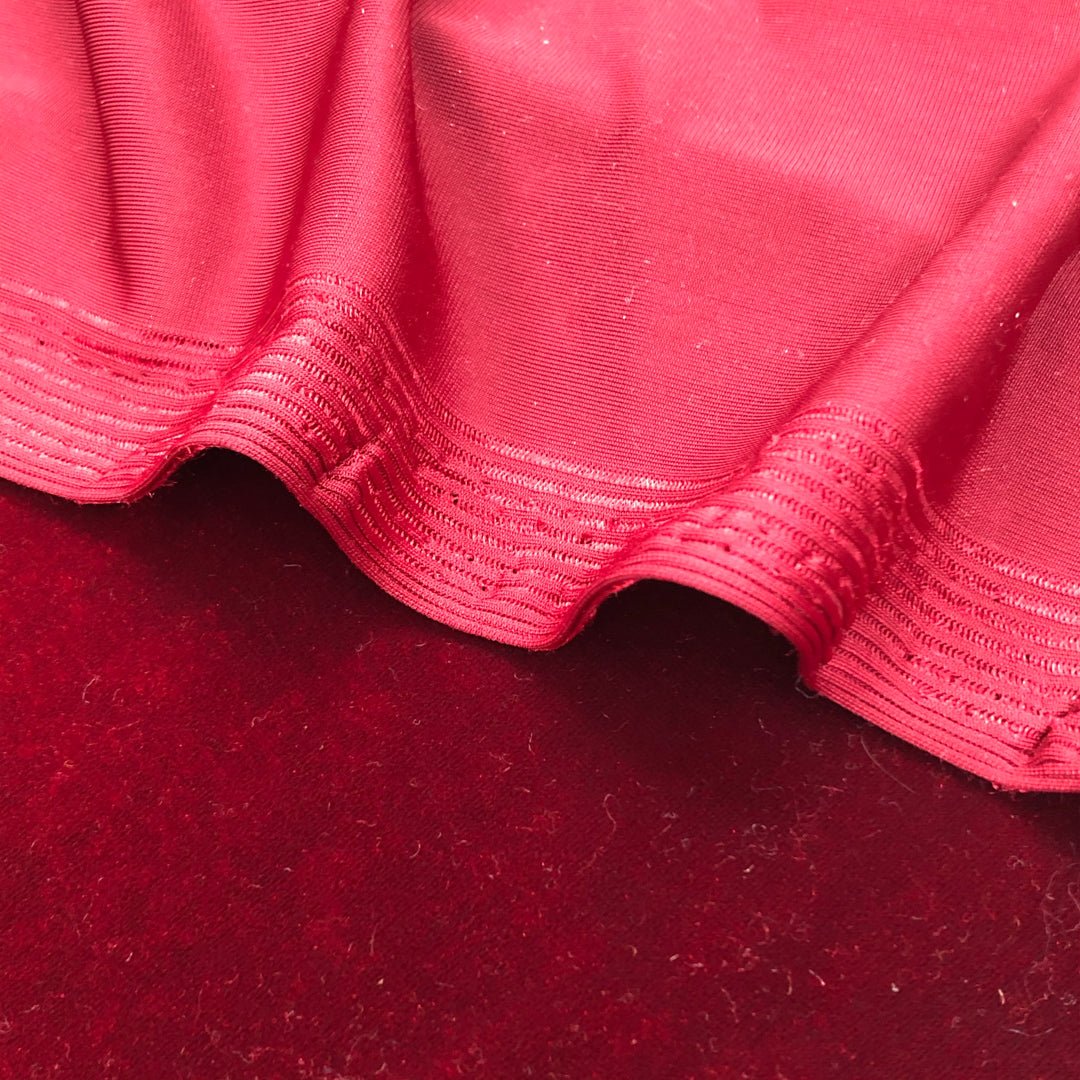 Ruby Slippers - Velour Knit - Red - 2.00M Bundle - FABCYCLE Deadstock and Sustainble Fabrics and Sewing Supplies (4625350590577)