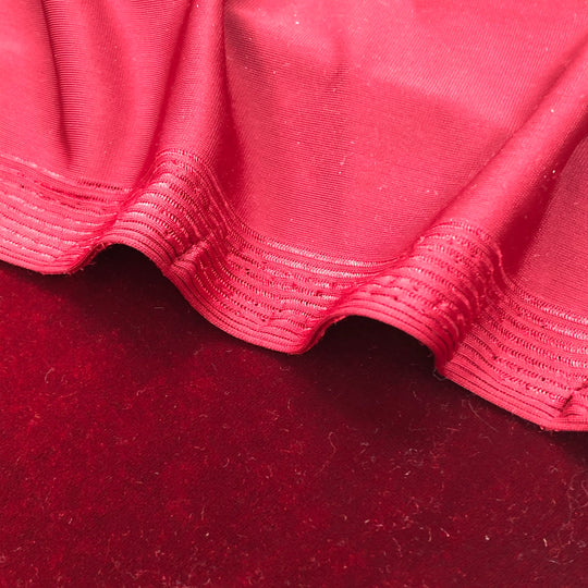 Ruby Slippers - Velour Knit - Red - 2.00M Bundle - FABCYCLE Deadstock and Sustainble Fabrics and Sewing Supplies (4625350590577)