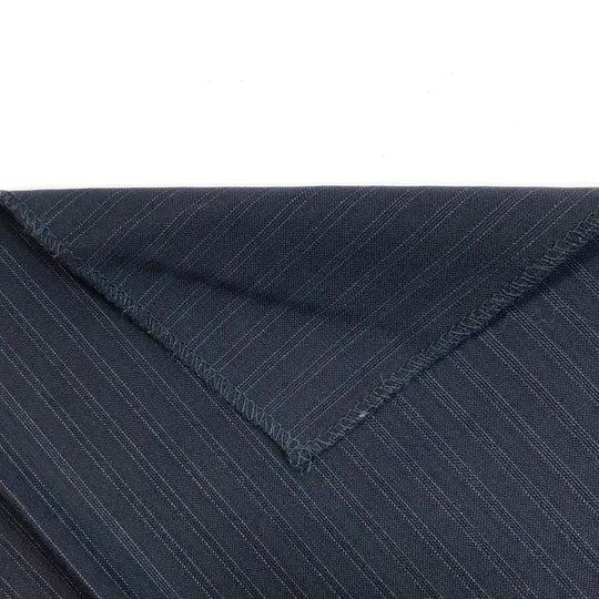 Little Guy - Wool Woven - Black / Silver  - 1.09M Bundle - FABCYCLE Deadstock and Sustainble Fabrics and Sewing Supplies (4607260196977)