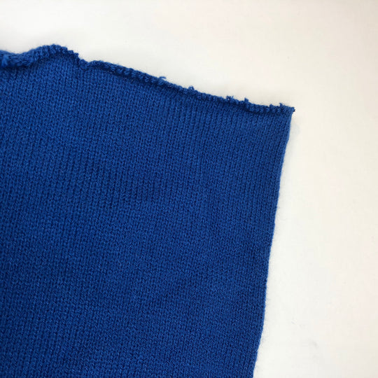 Sapphire - Acrylic Blend Knit - Royal Blue - 1.15M Bundle - FABCYCLE Deadstock and Sustainble Fabrics and Sewing Supplies (4631736615025)