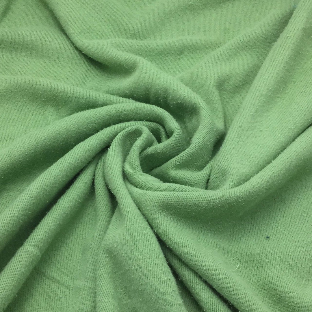 Ribbed Cotton Tubular Knit - Neon Green Slime - 1/2 Meter - FABCYCLE Deadstock and Sustainble Fabrics and Sewing Supplies (4581744869489)