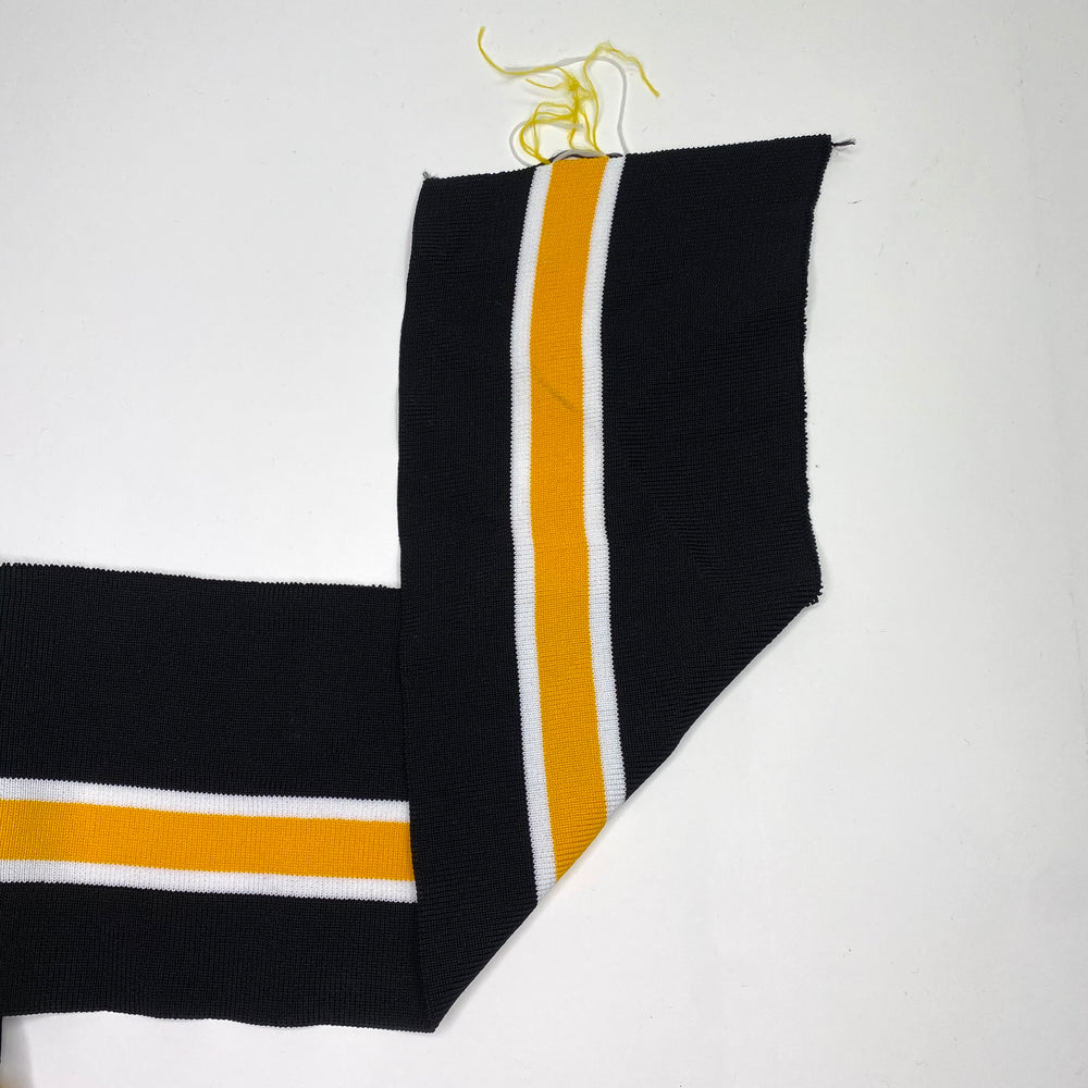Waistbands Ribbing - Black Multi Stripes - FABCYCLE Deadstock and Sustainble Fabrics and Sewing Supplies (6589018636401)