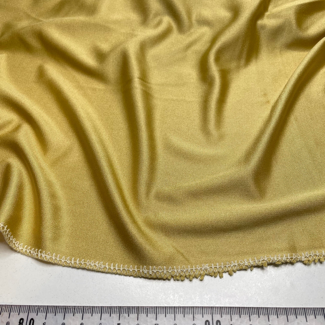 Liquid Gold - Jersey Silk Knit - Gold - 1M Bundle - FABCYCLE Deadstock and Sustainble Fabrics and Sewing Supplies (6790915162225)