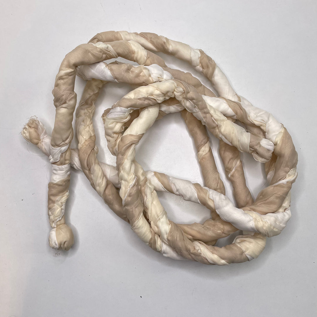 Rope O Batting Batting - Cream - Individual - FABCYCLE Deadstock and Sustainble Fabrics and Sewing Supplies (6807819583601)