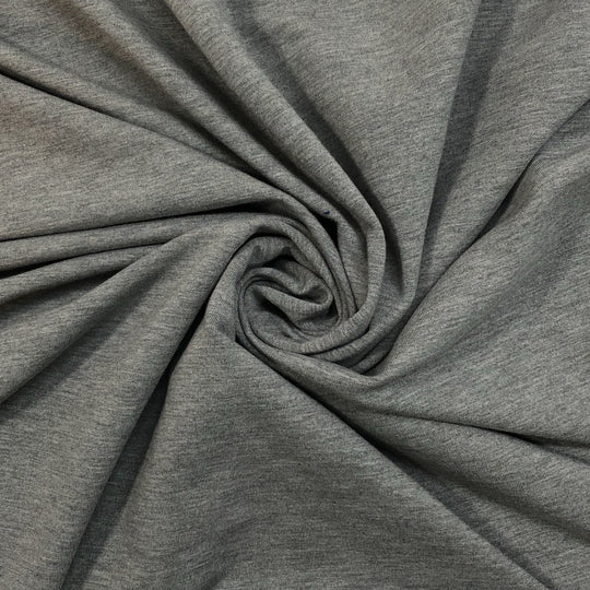 Sweatpants 4EVER - Bamboo French Terry Knit - Grey - 1/2 Meter - FABCYCLE Deadstock and Sustainble Fabrics and Sewing Supplies (4616041136241)