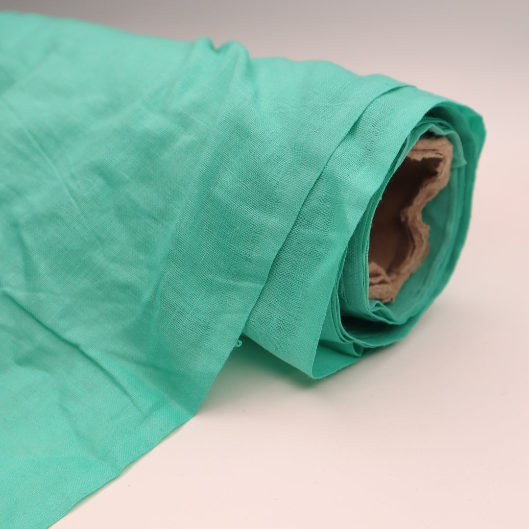 Incredible Friend - Cotton Woven - Teal - 1/2 Meter - FABCYCLE Deadstock and Sustainble Fabrics and Sewing Supplies (4662526378097)