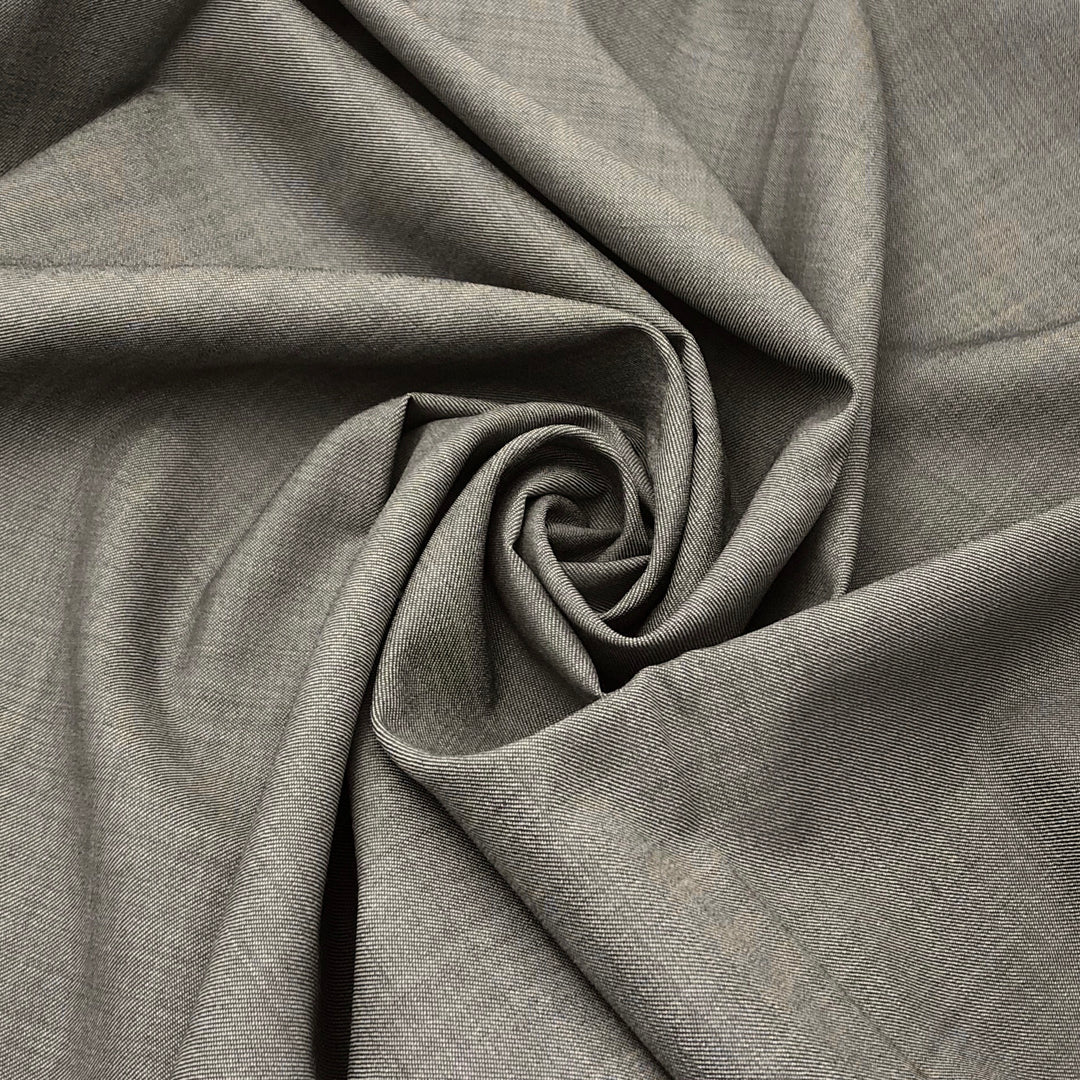 Gravy Boat Taupe - Wool Woven - Taupe Grey - 1.20M - FABCYCLE Deadstock and Sustainble Fabrics and Sewing Supplies (4584971698289)