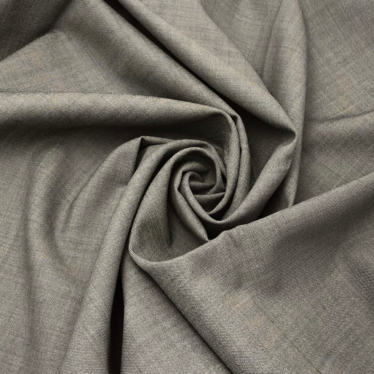 Gravy Boat Taupe - Wool Woven - Taupe Grey - 1.20M - FABCYCLE Deadstock and Sustainble Fabrics and Sewing Supplies (4584971698289)