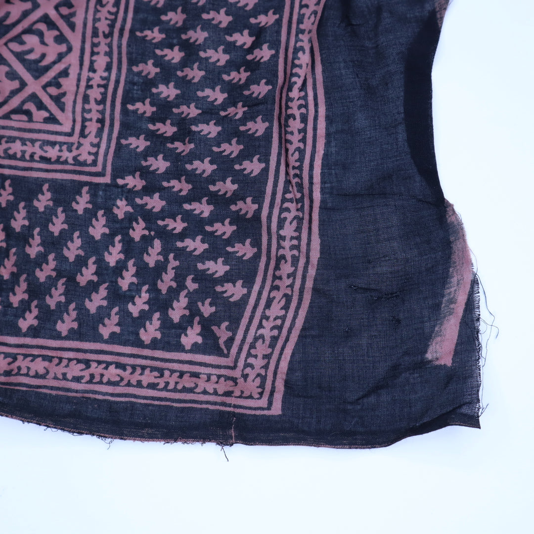 Mauve Blocked - Patterned Cotton Woven - Pink/Black - 2.3M Bundle - FABCYCLE Deadstock and Sustainble Fabrics and Sewing Supplies (4655835512945)