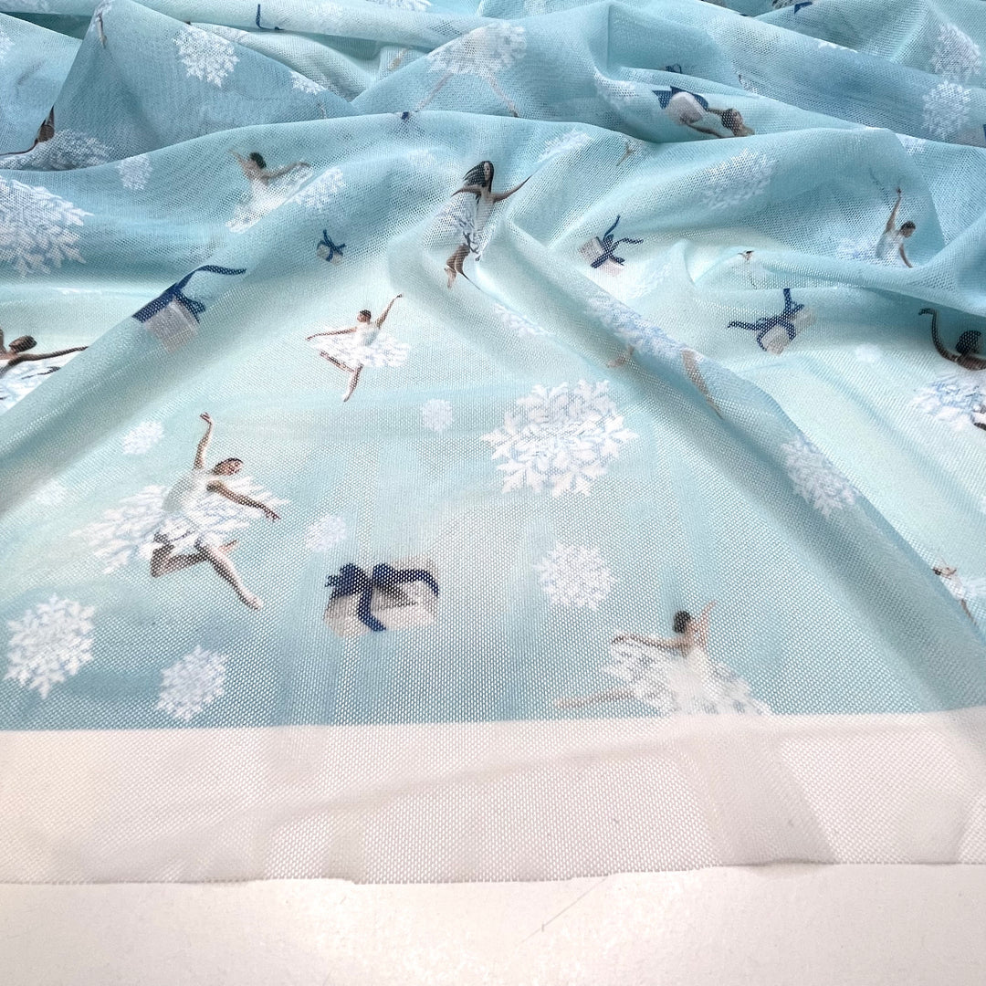 Ballerina Mesh Pack - Mesh Poly Knit  - Blue Multi - 2lb - FABCYCLE Deadstock and Sustainble Fabrics and Sewing Supplies