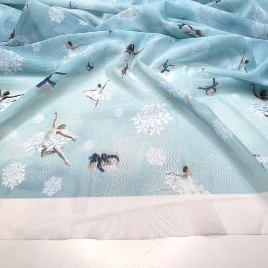Ballerina Mesh Pack - Mesh Poly Knit  - Blue Multi - 2lb - FABCYCLE Deadstock and Sustainble Fabrics and Sewing Supplies