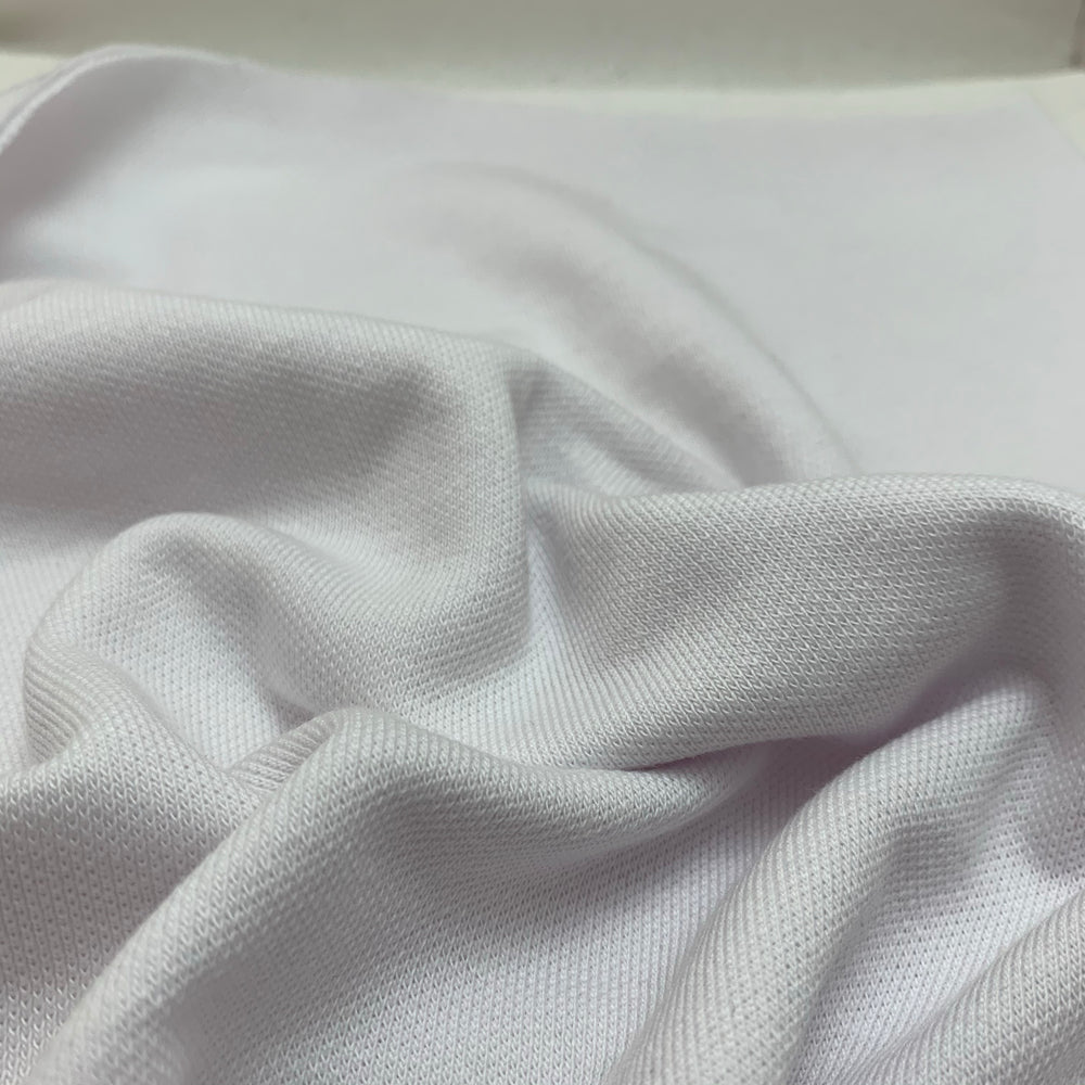 Snowball - Tubular Knit - White - 1.07M Bundle - FABCYCLE Deadstock and Sustainble Fabrics and Sewing Supplies (4546910716017)