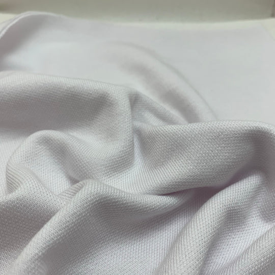 Snowball - Tubular Knit - White - 1.07M Bundle - FABCYCLE Deadstock and Sustainble Fabrics and Sewing Supplies (4546910716017)
