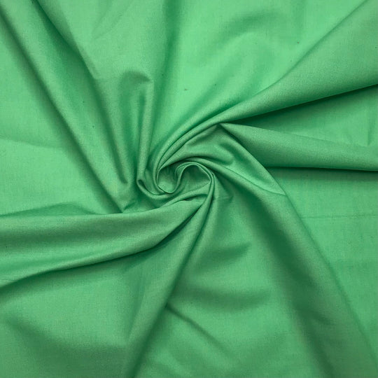 Lime Sherbet - Cotton Woven - Green - 1M Bundle - FABCYCLE Deadstock and Sustainble Fabrics and Sewing Supplies (6580269875313)