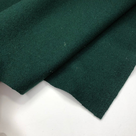 Pool Table - Boiled Wool Felt - Emerald Green - 0.90M Bundle - FABCYCLE Deadstock and Sustainble Fabrics and Sewing Supplies (4631665803377)
