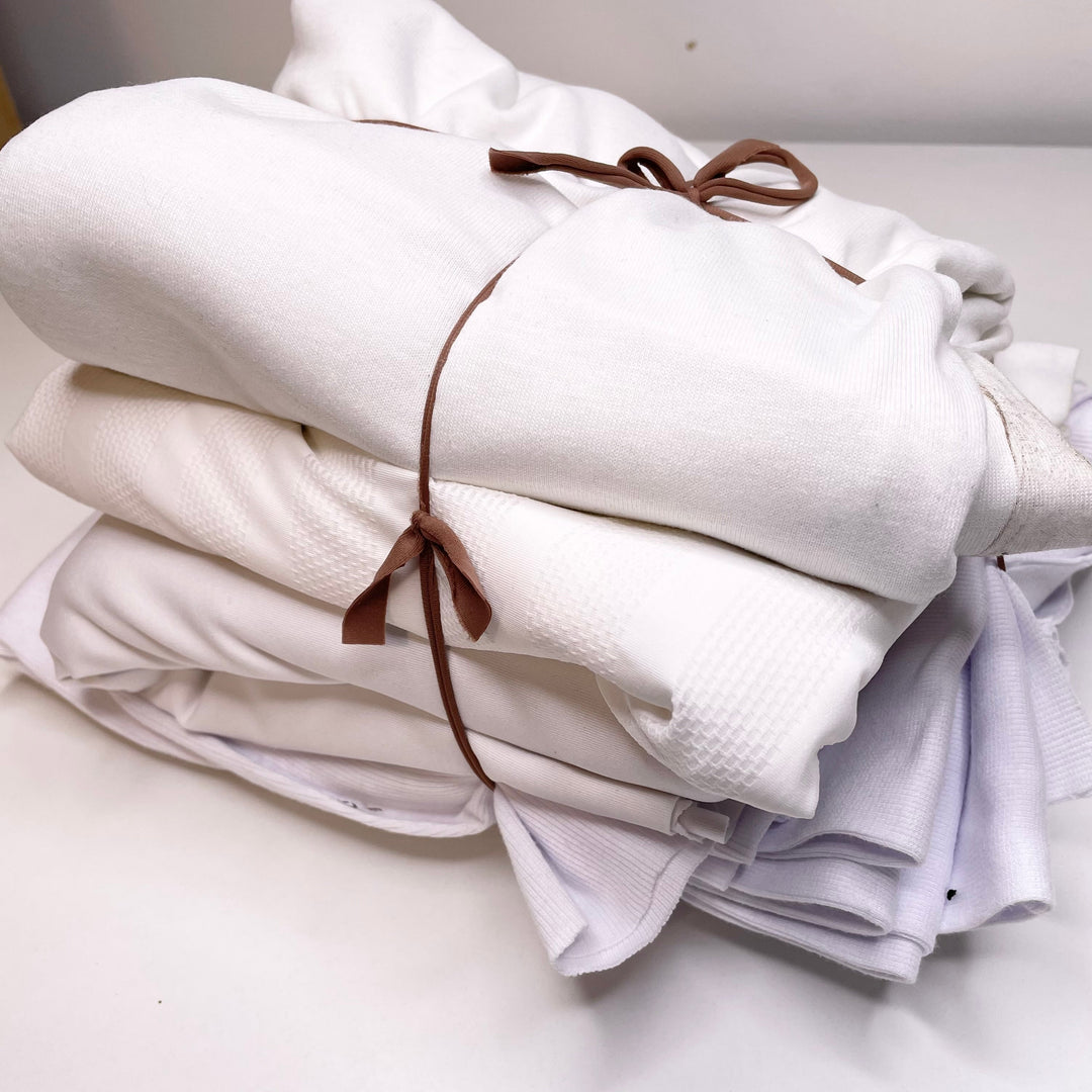 Large White Knit Packs - FABCYCLE Deadstock and Sustainble Fabrics and Sewing Supplies (6700800704625)