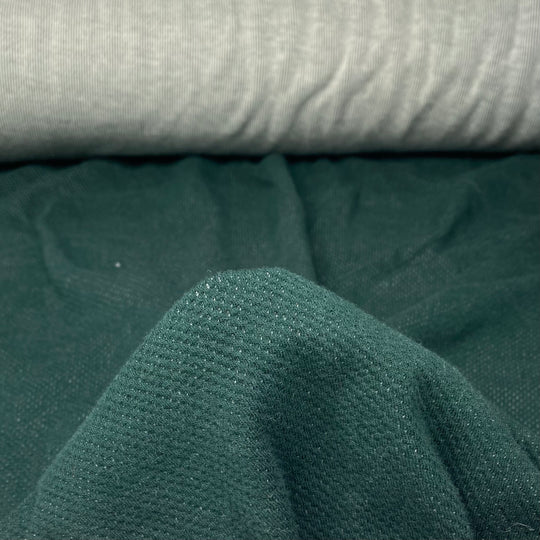 Greener Pastures - Cotton Blend Knit - Green/White - 2.7M Bundle - FABCYCLE Deadstock and Sustainble Fabrics and Sewing Supplies (6561085751409)