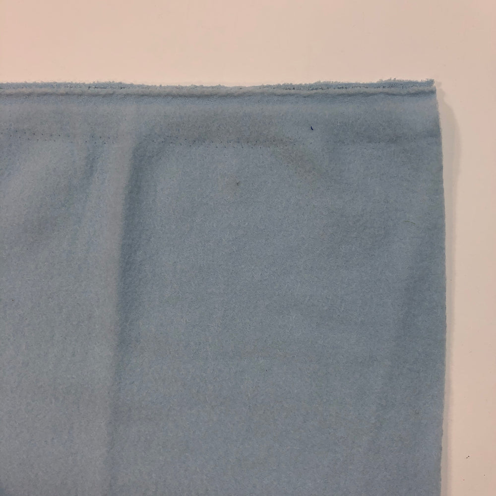 Blue Sky - Micro Fleece Knit - Baby Blue - 1.80M Bundle - FABCYCLE Deadstock and Sustainble Fabrics and Sewing Supplies (4615043448945)