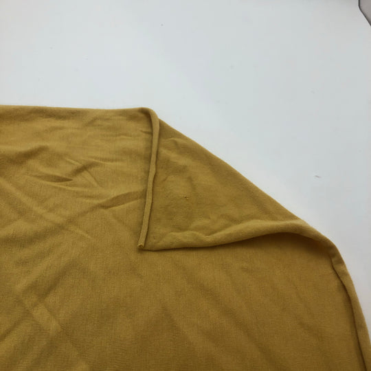 Egg Yolk Medium - Bamboo/Cotton Stretch Jersey - Yellow - 1/2 Meter - FABCYCLE Deadstock and Sustainble Fabrics and Sewing Supplies (4546748579953)