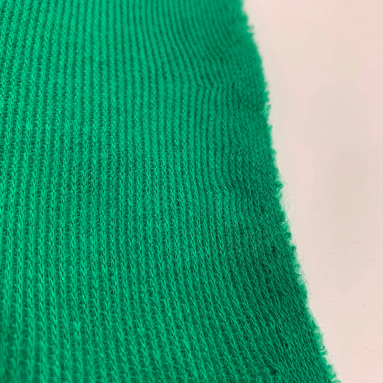Pastures - Rib Fleece Knit - Bright Green - 1.15M Bundle - FABCYCLE Deadstock and Sustainble Fabrics and Sewing Supplies (4546922971249)