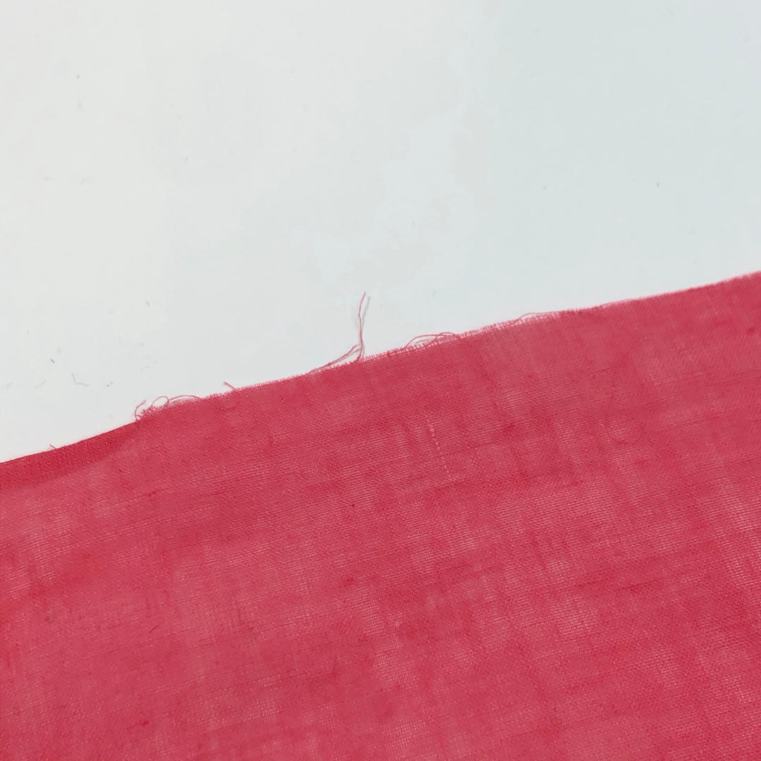 Pretty in Pink - Cotton Woven - Bright Pink - 1/2 Meter - FABCYCLE Deadstock and Sustainble Fabrics and Sewing Supplies (4610638545009)