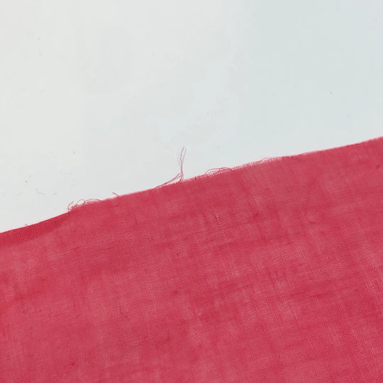 Pretty in Pink - Cotton Woven - Bright Pink - 1/2 Meter - FABCYCLE Deadstock and Sustainble Fabrics and Sewing Supplies (4610638545009)