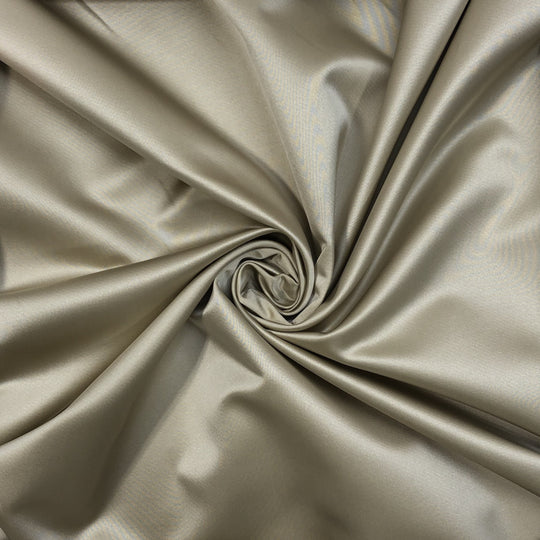 Holiday Beverage - Silk Cotton Woven - Champagne - 1/2 Meter - FABCYCLE Deadstock and Sustainble Fabrics and Sewing Supplies (4620970819697)