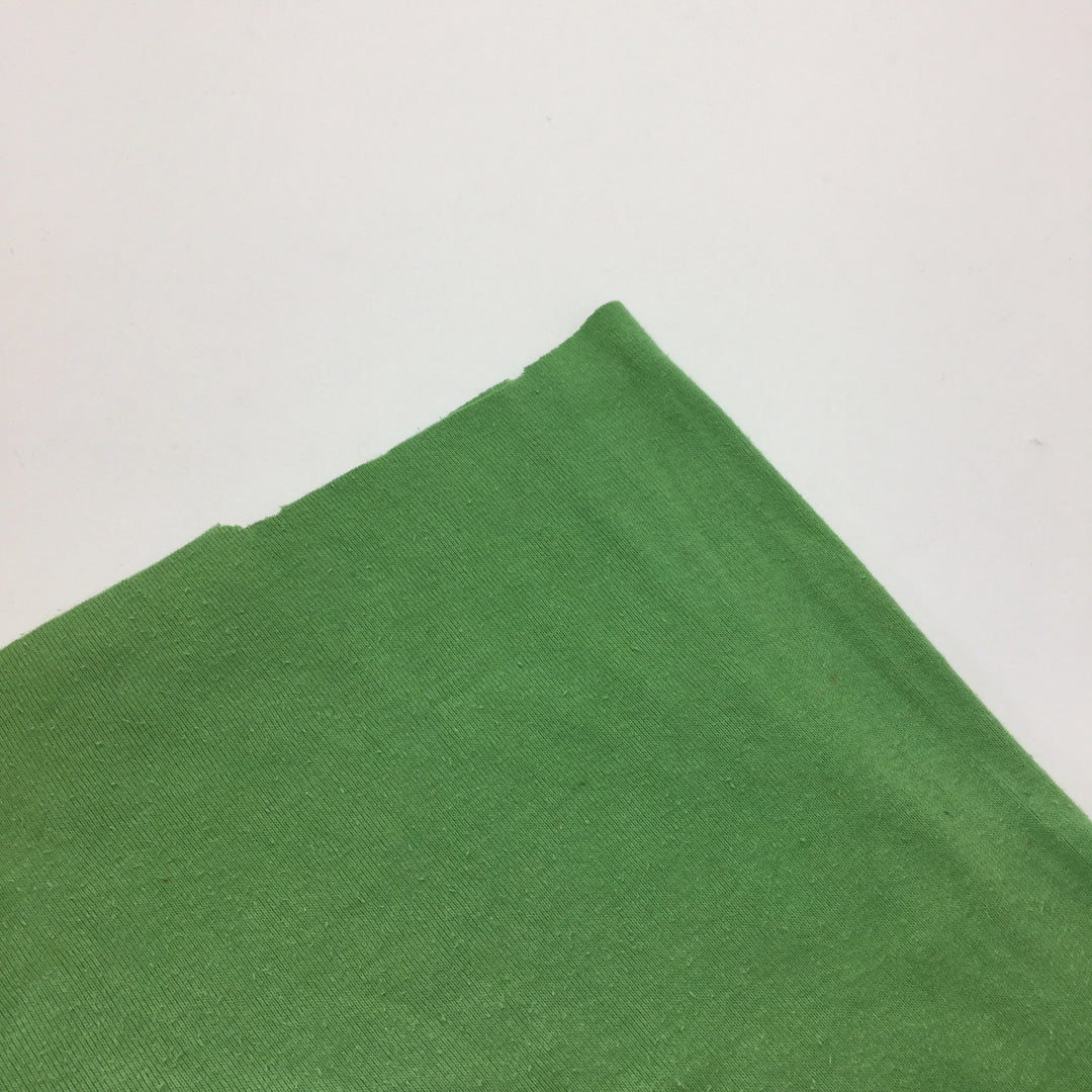 Ribbed Cotton Tubular Knit - Neon Green Slime - 1/2 Meter - FABCYCLE Deadstock and Sustainble Fabrics and Sewing Supplies (4581744869489)
