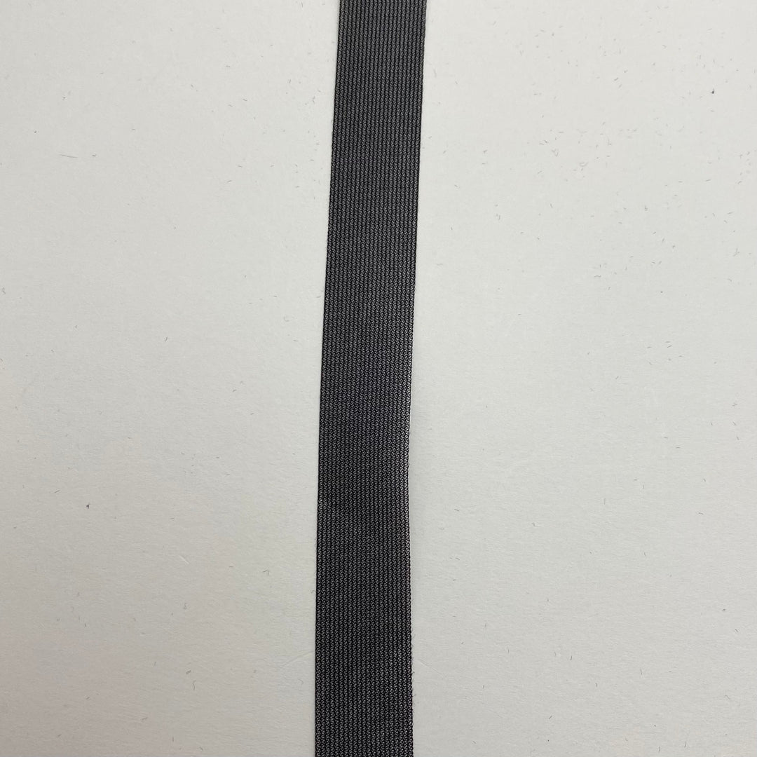 1/2" Bias Tape - Waterproofing Tape - Black - FABCYCLE Deadstock and Sustainble Fabrics and Sewing Supplies (6539844747377)