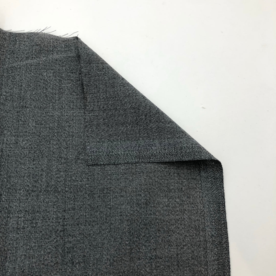 Concrete Jungle - Synthetic Crepe Woven - Grey Black  - 1.3M Bundle - FABCYCLE Deadstock and Sustainble Fabrics and Sewing Supplies (4569302302833)