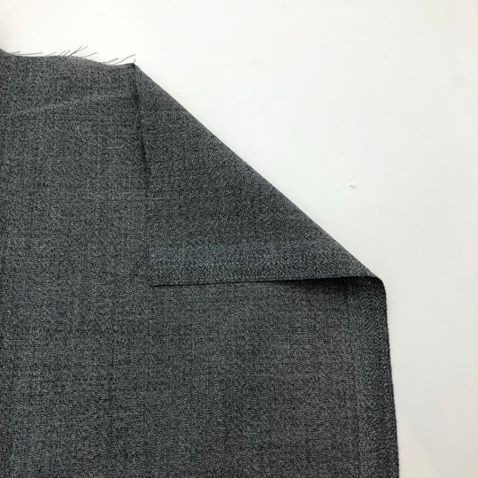 Concrete Jungle - Synthetic Crepe Woven - Grey Black  - 1.3M Bundle - FABCYCLE Deadstock and Sustainble Fabrics and Sewing Supplies (4569302302833)
