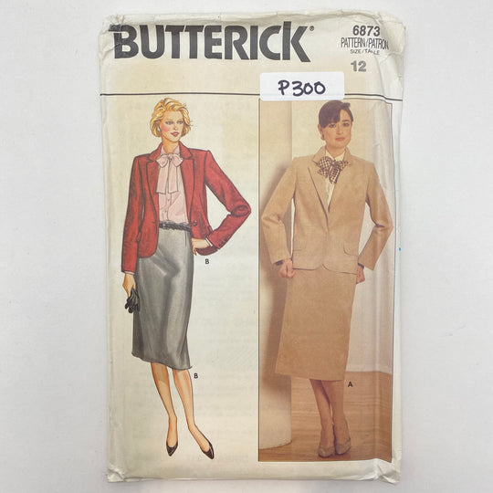 Sewing Pattern - Women’s - Butterick 6873 - FABCYCLE Deadstock and Sustainble Fabrics and Sewing Supplies (6555820392561)