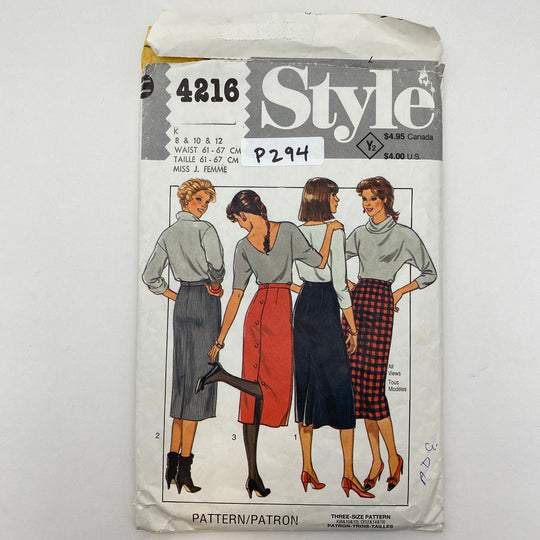 Sewing Pattern - Women’s - Style 4216 - FABCYCLE Deadstock and Sustainble Fabrics and Sewing Supplies (6555773862001)