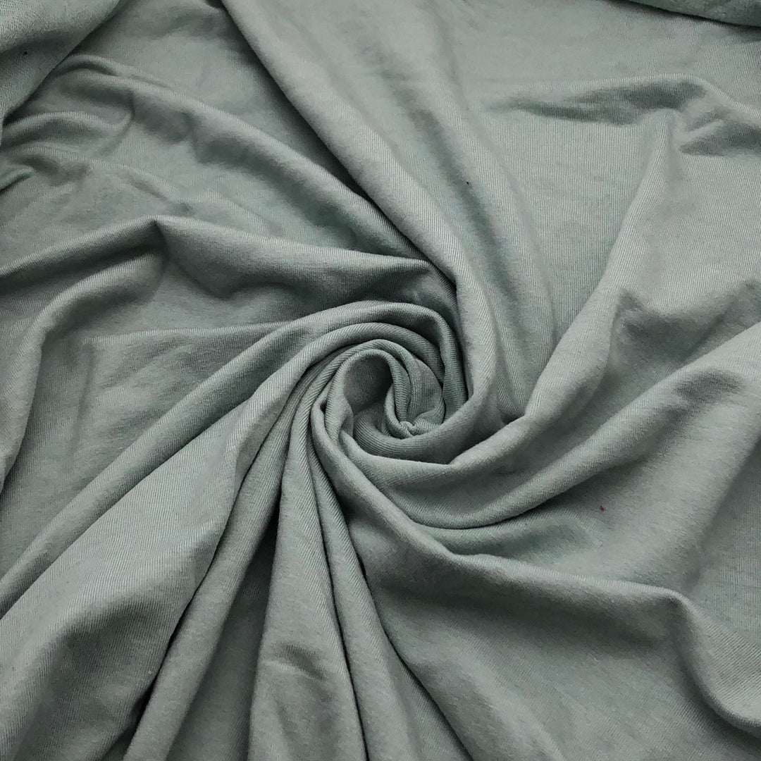 Minty Fresh - Bamboo French Terry Knit - Light Turquoise - 1.50M Bundle - FABCYCLE Deadstock and Sustainble Fabrics and Sewing Supplies (4592815898737)