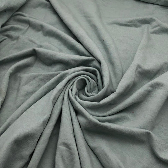 Minty Fresh - Bamboo French Terry Knit - Light Turquoise - 1.50M Bundle - FABCYCLE Deadstock and Sustainble Fabrics and Sewing Supplies (4592815898737)