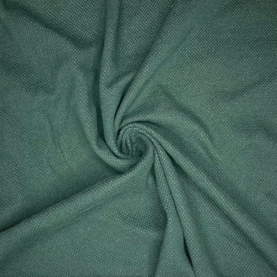 Greener Pastures - Cotton Blend Knit - Green/White - 2.7M Bundle - FABCYCLE Deadstock and Sustainble Fabrics and Sewing Supplies (6561085751409)