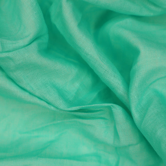 Incredible Friend - Cotton Woven - Teal - 1/2 Meter - FABCYCLE Deadstock and Sustainble Fabrics and Sewing Supplies (4662526378097)